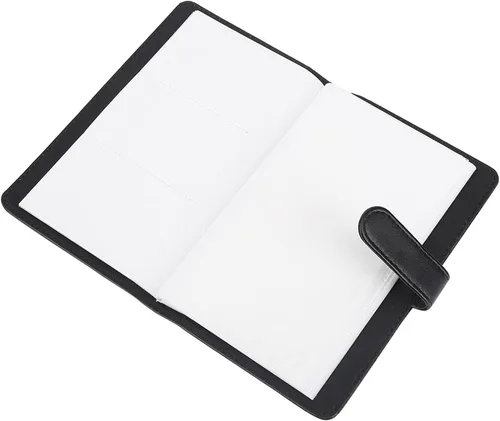 Vista 2 de Álbum de fotos, álbum de fotos universal de poliuretano de 3 pulgadas, 96 bolsillos, libro de almacenamiento de tarjetas bancarias para fotografía