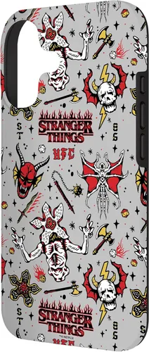Vista 2 de Stranger Things Demogorgon Hellfire Club - Funda con patrón para iPhone 17