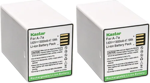 Vista 5 de Kastar Batería de repuesto de 3.63V 13000mAh para Arlo A7 A-7a, A14 A-14a, 308-50019-02, 308-50034-01, batería 1INR19/66-4, Arlo FB1001 FB1001W