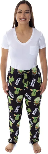 Vista 5 de Star Wars The Mandalorian Baby Yoda - Pantalones de pijama para hombre
