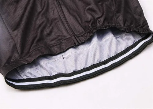 Vista 7 de Maillot de ciclismo para hombre, con cremallera completa, para bicicleta