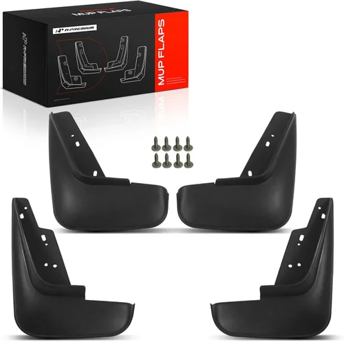 Vista 20 de A-Premium Juego de 4 protectores contra salpicaduras de barro compatibles con Cadillac XT4 2019-2020, Sport Utility de 4 puertas, con accesorios