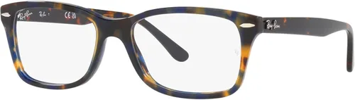 Vista 2 de Ray-Ban RX5428f Low Bridge Fit - Marcos cuadrados para gafas graduadas