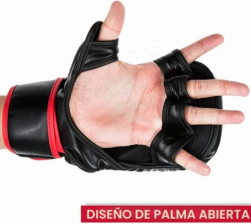 Vista 3 de UFC Guantes de combate MMA de 8oz