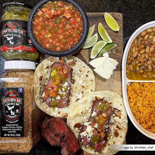 Vista 8 de 2 Gringos Chupacabra Frotar carne fina original, 5 libras
