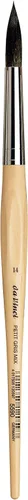 Vista 63 de Da Vinci Watercolor Serie 5830 CosmoTop Mix B Pincel para pintar, Mezcla sintética/natural para lavado plano, Tamaño 10