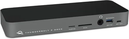 Vista 8 de OWC Thunderbolt mini Dock, Bus-Powered 5-Port Multi-Adapter with Dual 4K HDMI, Dual USB, Gigabit Ethernet, Integrated 7.2-inch TB Cable, for TB