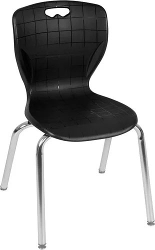 Vista 5 de Regency Kee - Juego de mesa de aula ajustable en altura con dos sillas Andy de 18 pulgadas, 60 x 30 pulgadas, cereza/negro Cerezo/Negro