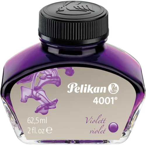 Vista 10 de Tinta embotellada Pelikan color negro brillante para plumas estilográficas, 30 ml (4001)