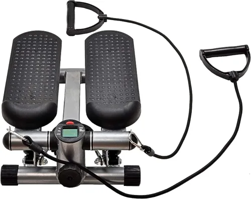 Vista 2 de Fitvids Pre-Assembled Adjustable Mini Stepper Stair Stepper Stepping Machine with Resistance Bands
