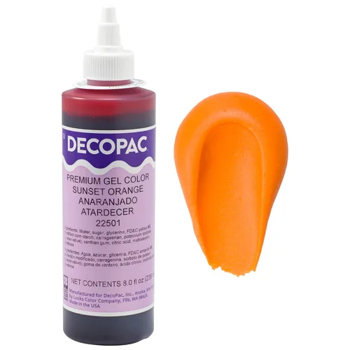 Vista 20 de DecoPac Colorante alimentario de gel prémium Colorante negro para hornear 8 onzas Crema de mantequilla de color, fondant, gel de glaseado