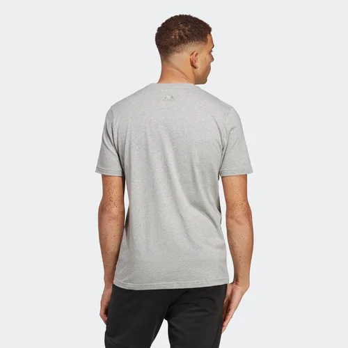 Vista 5 de adidas Camiseta Essentials Single Jersey con Logo Bordado Lineal para Hombre