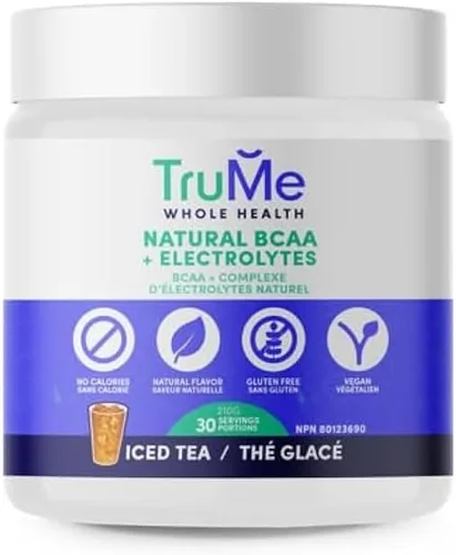 Vista 14 de TruMe Clean - Polvo de electrolitos BCAA vegano - Cereza - 2:1:1 sin azúcar sin sucralosa BCAA Aminoácidos Suplemento para mujeres/hombres