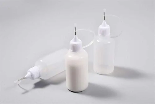 Vista 5 de Onwon Aplicador de botella de pegamento con punta de aguja de precisión, 1 onza/1.0 fl oz, aplicador vacío, engrasador, botella exprimible