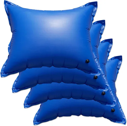 Vista 3 de Robelle Deluxe Almohada de aire ecualizadora de hielo, Paquete de 4, Azul