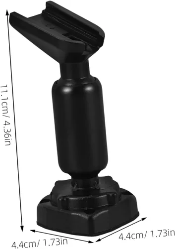 Vista 2 de PRETYZOOM Soporte de montaje en espejo retrovisor para cámara de salpicadero, accesorio interior ajustable del vehículo con base de consola central