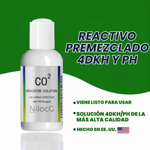 Vista 3 de NilocG Aquatics Glass CO2 - Kit de monitor de CO2 para tanque de acuario - Funcional y confiable - Verificador de gotas transparente, solución