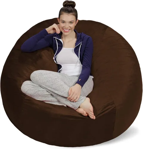 Vista 33 de [Usado] Sofa Sack Funda para Silla Puff Solo la Funda, para Adultos y Niños, Sin Relleno, Cómoda y Esponjosa, Funda de Repuesto para Silla Puff
