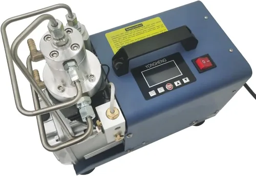 Vista 9 de 30MPA 4500PSI Bomba de compresor de aire eléctrica de alta presión con refrigeración por agua para inflado de alta presión, buceo, lucha contra