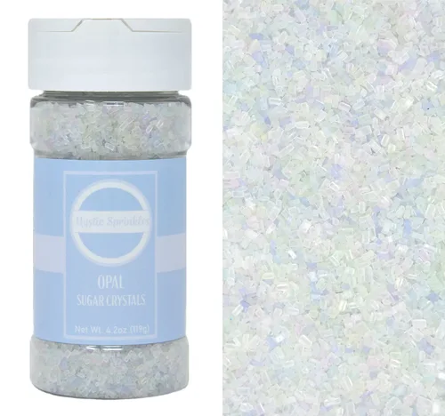 Vista 8 de Mystic Sprinkles Cristales de azúcar botella de 4.2 oz (ámbar - naranja)