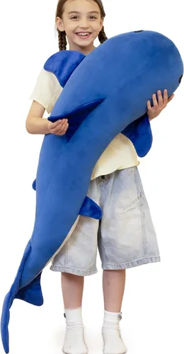 Vista 14 de Tezituor Lindo animal de peluche de vaca de las tierras altas de 43 pulgadas, almohada de felpa de vaca larga suave para niños y adultos, juguete
