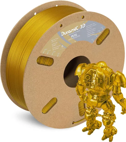 Vista 20 de DURAMIC 3D PETG Filamento 1.75mm Azul Ejército, Filamento de Impresión 3D Carrete de 1kg (2.2lbs), Filamento Azul Ejército 1.75mm Precisión