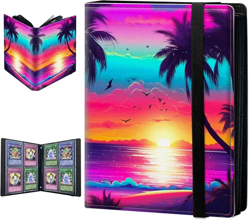 Vista 11 de Carpeta para tarjetas intercambiables, 4 bolsillos para tarjetas intercambiables, 160 bolsillos de doble cara, funda para tarjetas de tamaño Mujeres