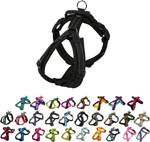Vista 12 de Hakusan - Arnés tipo Ranger Zero Dog Safe, sin asfixia/difícil de desconectar, gran ajuste, fácil de poner y quitar, ajustable, reflector, XXS