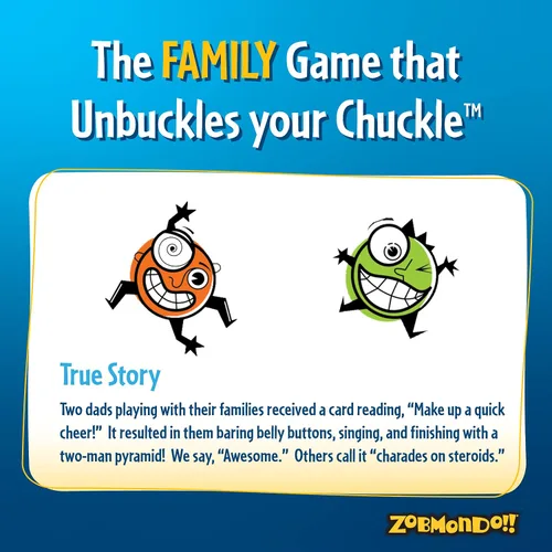 Vista 2 de ¡No me hagas reír! El juego reinventado de adivinanzas en grupo Hilarante para familias y niños Ganador de varios premios