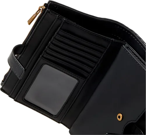 Vista 5 de GUESS Izzy - Cartera organizadora de doble cremallera para mujer, plegable