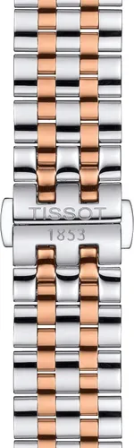 Vista 3 de Tissot T1224072203101 Reloj de vestir de acero inoxidable para hombre Carson de dos tonos