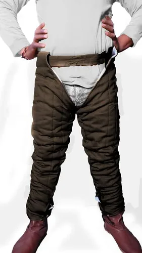 Vista 2 de Medieval rezagado grueso acolchado bajo la armadura de Gambeson Hauberk SCA