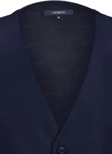 Vista 5 de Gioberti Chaleco de traje formal para hombre apto para negocios o vestido casual