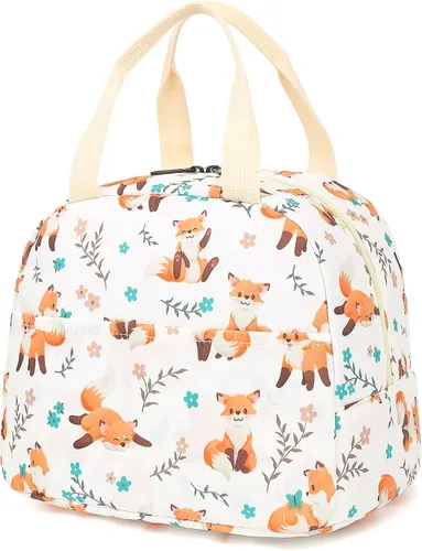 Vista 20 de Lonchera aislada con aguacate para mujeres, lonchera reutilizable para el trabajo, escuela, picnic, viajes