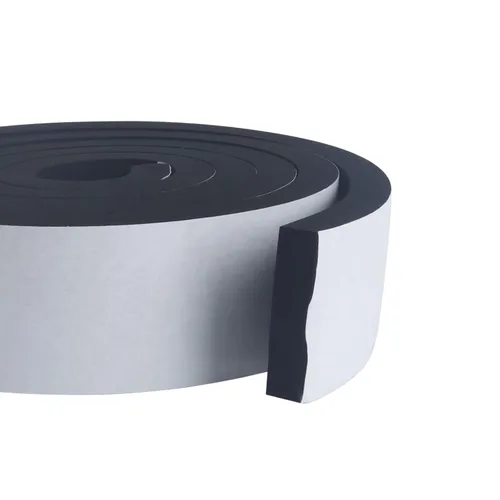 Vista 34 de Cinta de espuma de alta densidad, tira de sellado impermeable, tiras CR de neopreno, adhesivo de una sola cara, sello de EVA 1 pulgada de ancho x