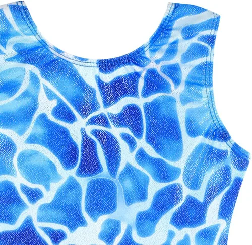 Vista 24 de HOZIY Leotardos de gimnasia para niñas, trajes de ciclismo con patrón adorable brillante