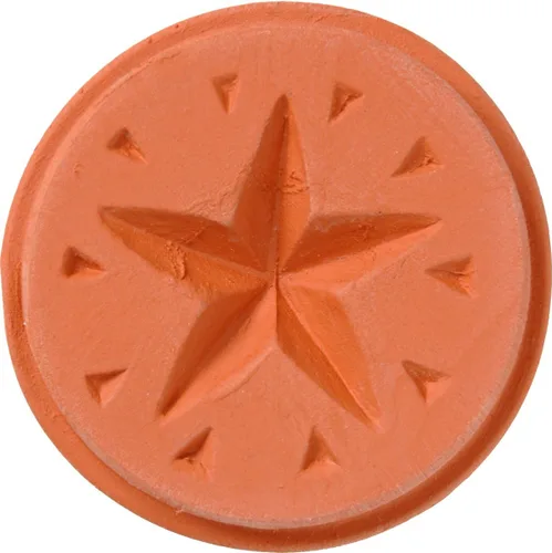 Vista 5 de JBK Pottery Sellos de Galletas de Terra Cotta para Hornear, Seguros para Horno y Lavavajillas - Cortador de Galletas, Moldeador, Prensa de Sellos