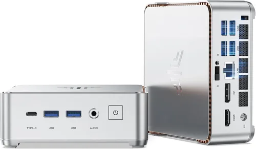Vista 11 de KAMRUI Mini PC Hyper H2 con Windows 11 Pro, Intel Core 14450HX Mini computadora (10C/16T, 4.8GHz), 16GB RAM 512GB PCIe4.0 SSD, Triple 4K