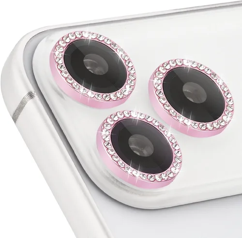 Vista 26 de Protector de Lente de Cámara para iPhone 17 Pro/17 Pro Max, Protector de Cámara de Vidrio Templado Individual con Bandeja de Instalación Compatible