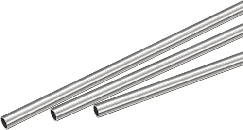 Vista 61 de Uxcell Tubo capilar de acero inoxidable 304, OD 0.4 mm x 0.1 mm de grosor de pared, 250 mm de longitud, tubo metálico para maquinaria industrial