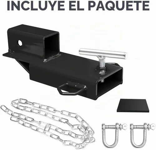 Vista 7 de EBESTTECH - Accesorio de enganche de remolque para montacargas, 1 unidad, accesorio de enganche de remolque de horquilla receptor de 2 pulgadas 1