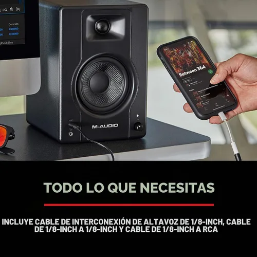 Vista 9 de Paquete completo de equipo de DJ – Numark Mixtrack Pro FX 2 Deck DJ Controller para Serato DJ y M-Audio BX3 altavoces DJ de 3.5 pulgadas