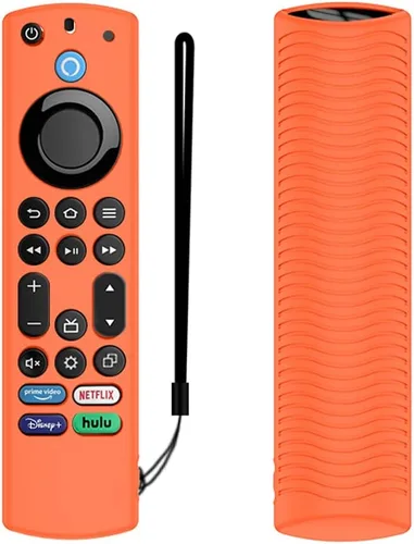 Vista 8 de Funda para control remoto por voz compatible con Insignia Firetv Omni Negro