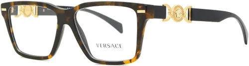 Vista 2 de Versace Demo Gafas rectangulares para mujer VE3335 5404 54, Habana