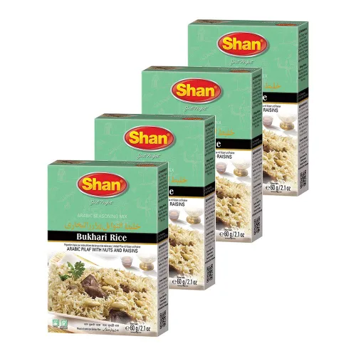 Vista 232 de Shan Chicken 65 - Mezcla de recetas y condimentos de 2.1 oz (60 g) - Polvo de especias para pollo frito picante agridulce - Adecuado