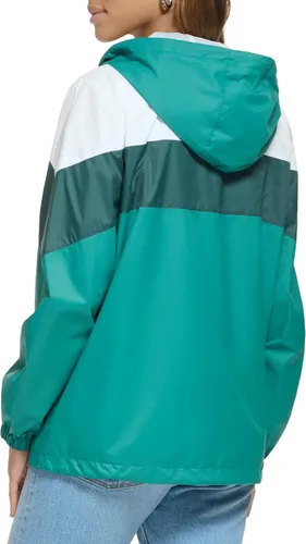 Vista 4 de Levi's Cortavientos de bloque de color de nailon para mujer
