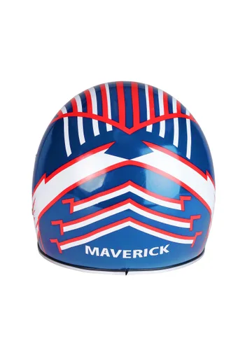 Vista 5 de Casco de Disfraz Adulto Top Gun Multicolor