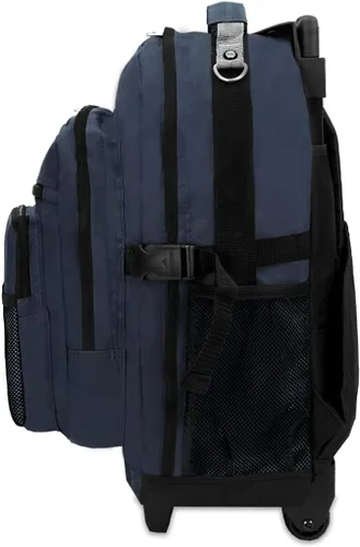 Vista 3 de Everest DeluxeMochila con ruedas., Marino), 5045WH-NY