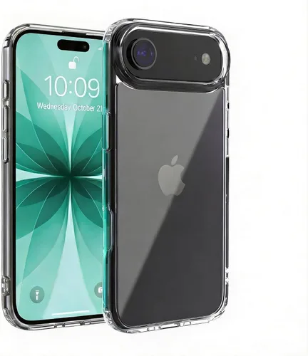 Vista 36 de ONES Funda delgada transparente para iPhone 8 Plus/7 Plus, PC + TPU híbrido, protección contra caídas de grado militar [antiamarillamiento], funda