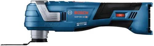 Vista 5 de BOSCH GOP18V-34B12 Kit multiherramienta oscilante StarlockPlus® de 18V sin escobillas con (1) batería de alimentación estándar de 2 Ah